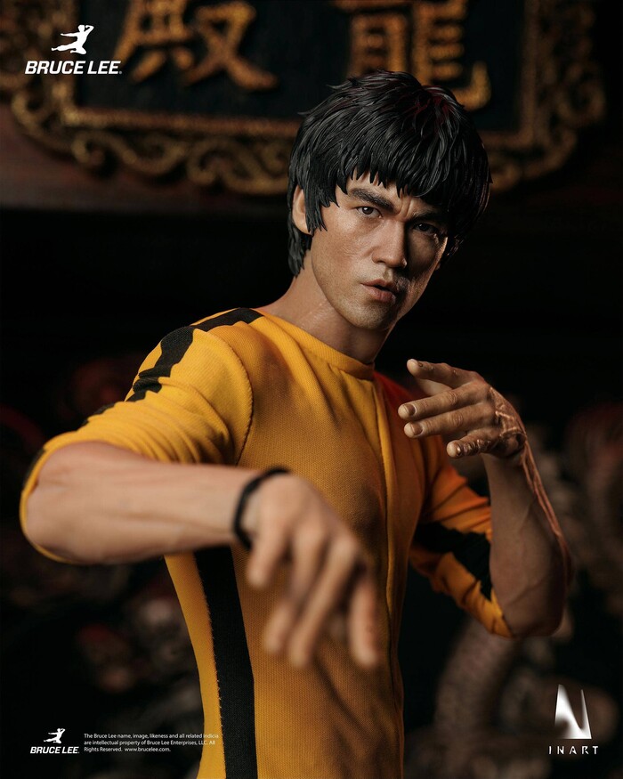 BRUCE LEE - Bruce Lee Yellow Jumpsuit 1/6 Action Figure INART