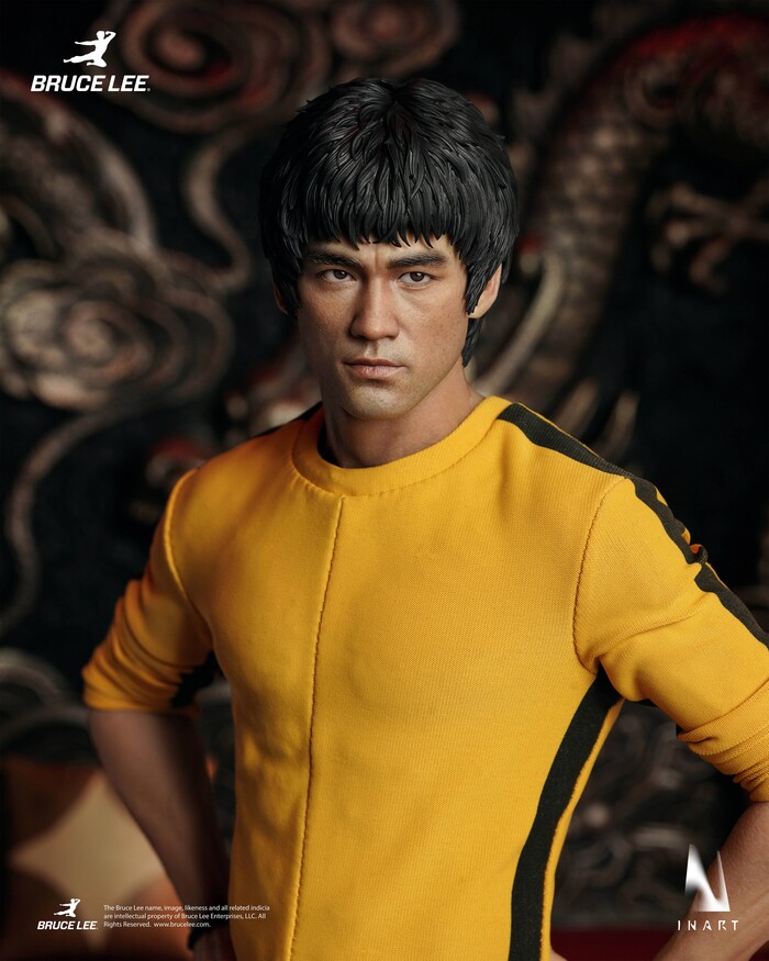 BRUCE LEE - Bruce Lee Yellow Jumpsuit 1/6 Action Figure INART