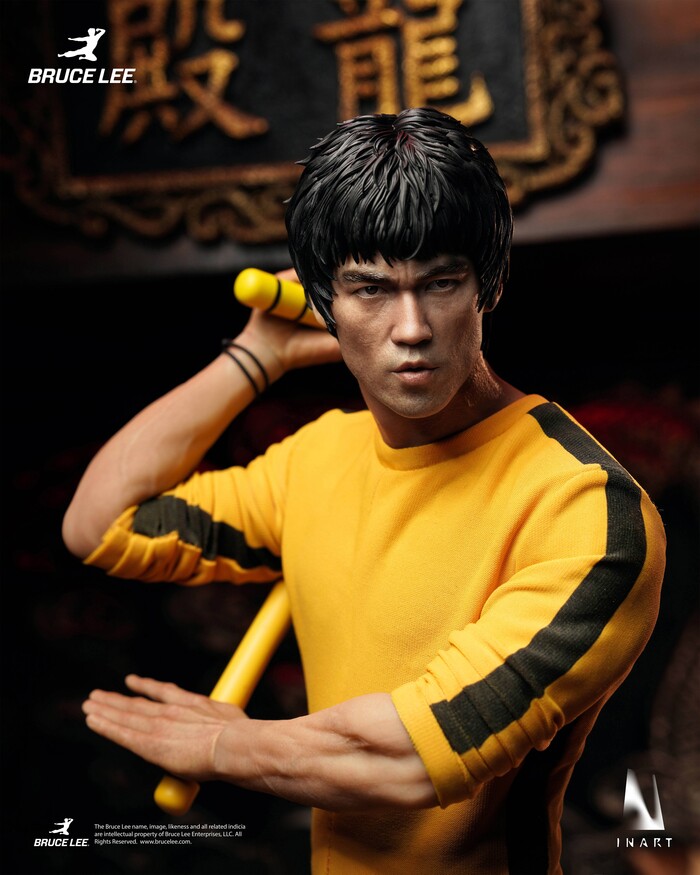 BRUCE LEE - Bruce Lee Yellow Jumpsuit 1/6 Action Figure INART