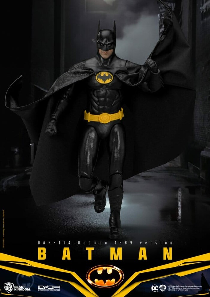 BATMAN - Batman 1989 - Batman Standard Ver. 1/9 Dynamic 8ction Heroes Action Figure DAH-114S