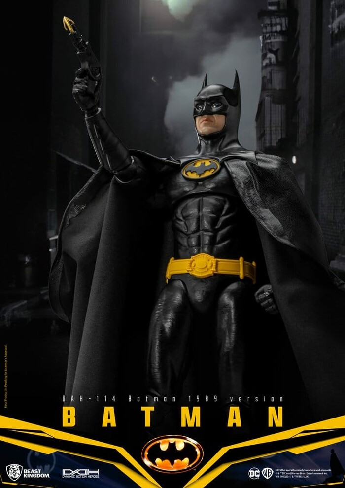 BATMAN - Batman 1989 - Batman Standard Ver. 1/9 Dynamic 8ction Heroes Action Figure DAH-114S