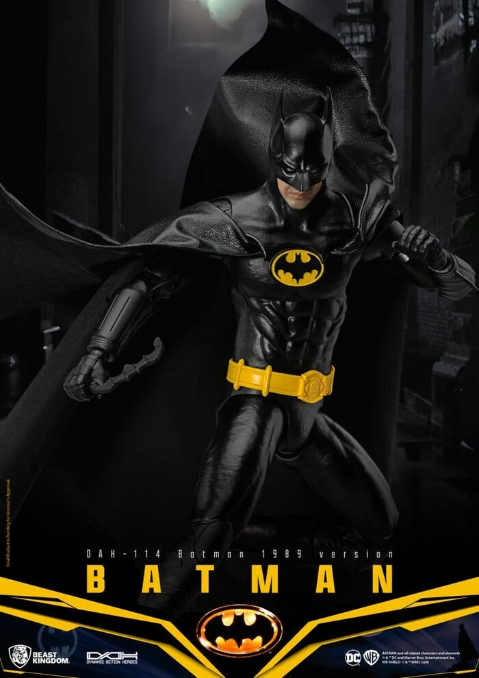 BATMAN - Batman 1989 - Batman Standard Ver. 1/9 Dynamic 8ction Heroes Action Figure DAH-114S