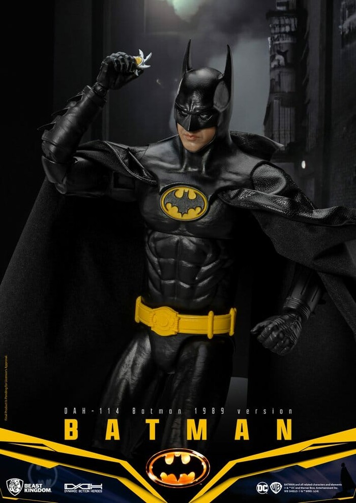 BATMAN - Batman 1989 - Batman Standard Ver. 1/9 Dynamic 8ction Heroes Action Figure DAH-114S