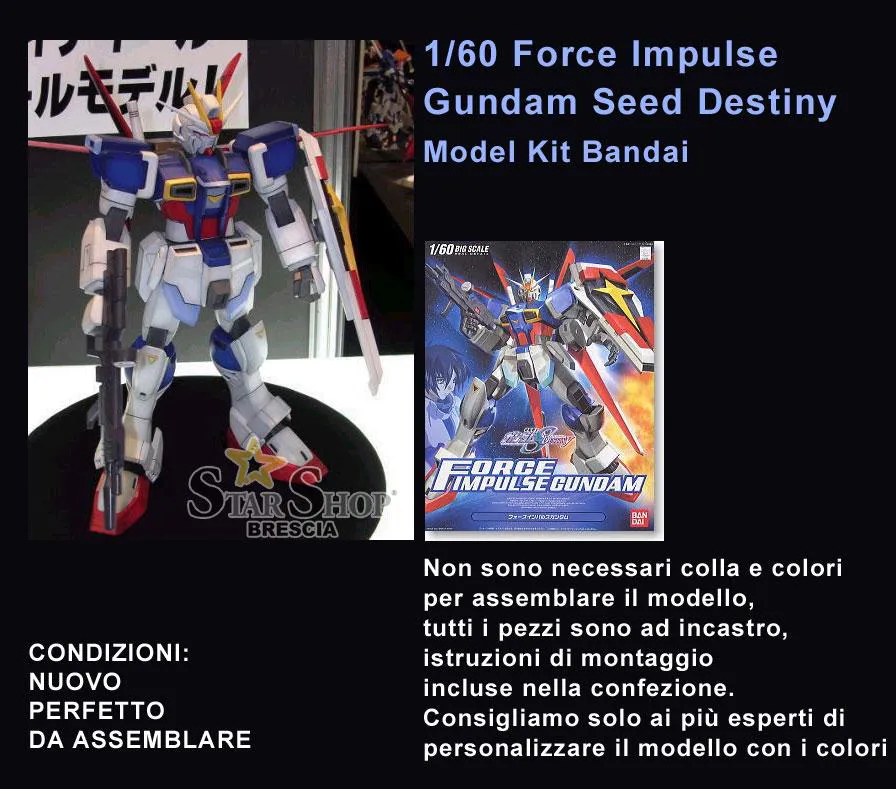 GUNDAM - 1/60 Force Impulse Model Kit High Grade HG