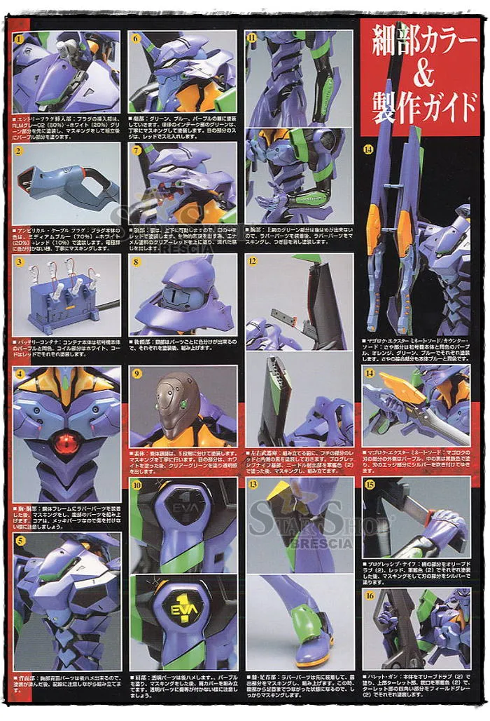 EVANGELION - EVA-01 Test Type Perfect Grade Model Kit PG