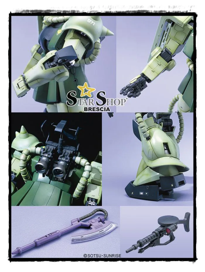 GUNDAM - 1/60 Zaku II MS-06F Green Perfect Grade Model Kit PG