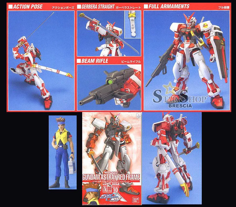 GUNDAM - 1/100 Astray Red Frame Model Kit