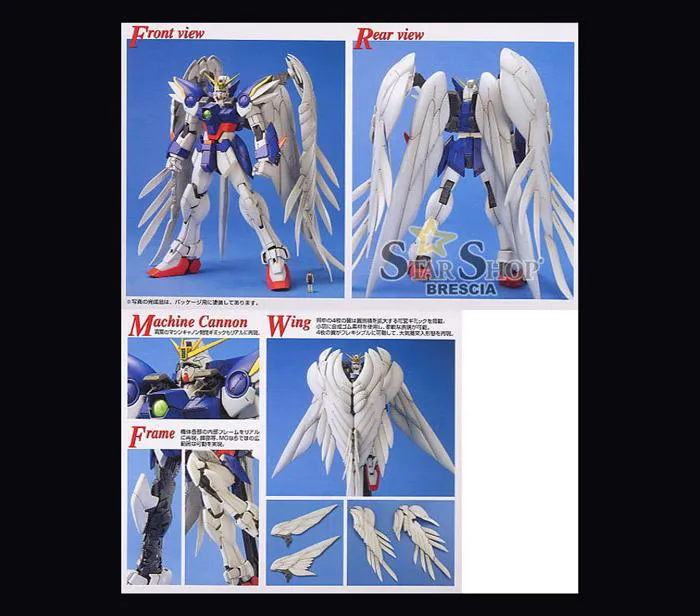 GUNDAM - 1/100 Wing Zero Endless Waltz Master Grade Model Kit MG