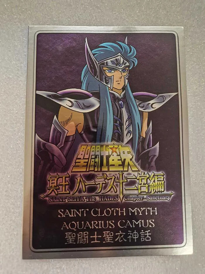 SAINT SEIYA - Myth Cloth Metal Plate Aquarius Camus / Acquario Surplice