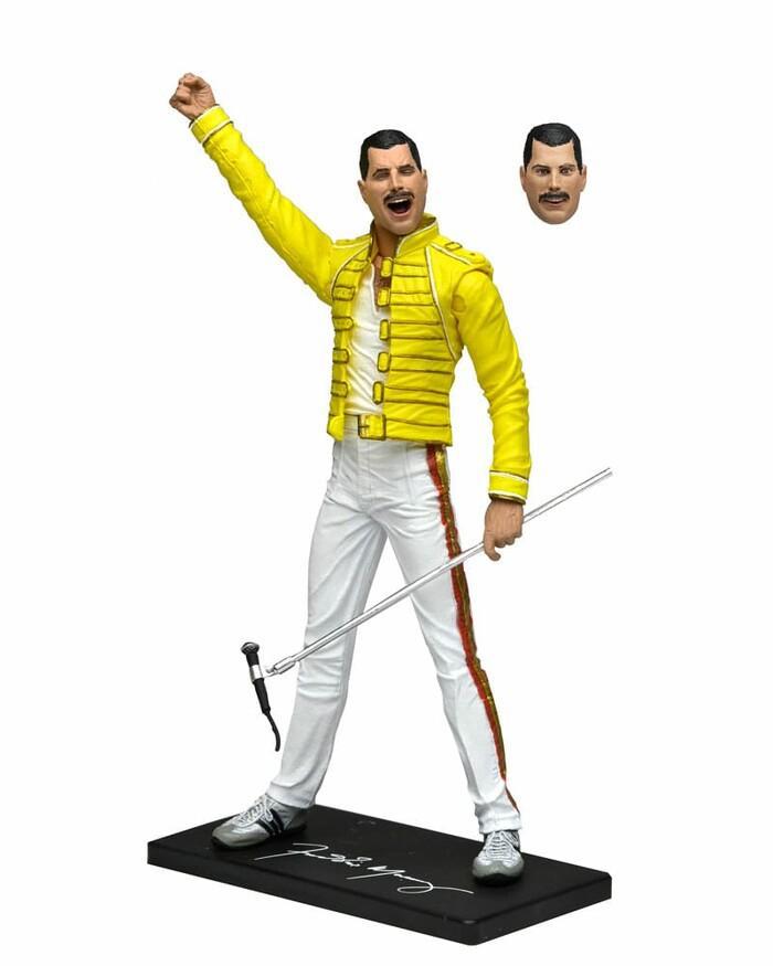 QUEEN - Freddie Mercury Yellow Jacket Action Figure