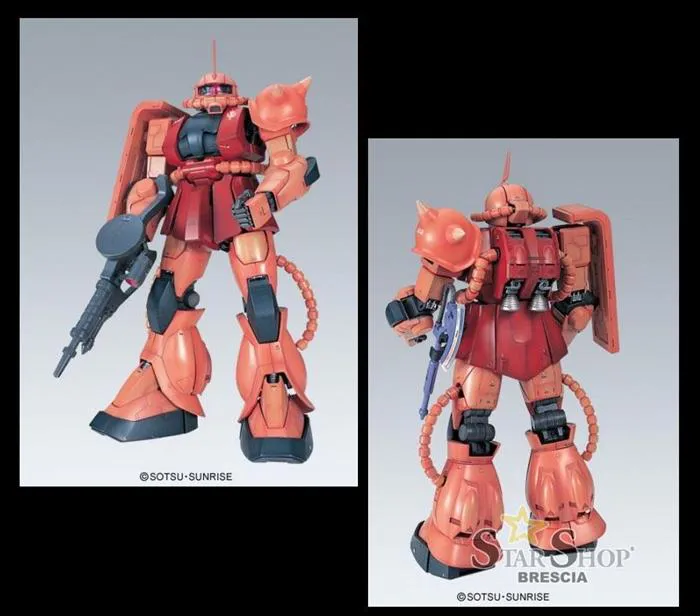 GUNDAM - 1/60 MS-06S Zaku II Red Perfect Grade Perfect Grade Model Kit PG