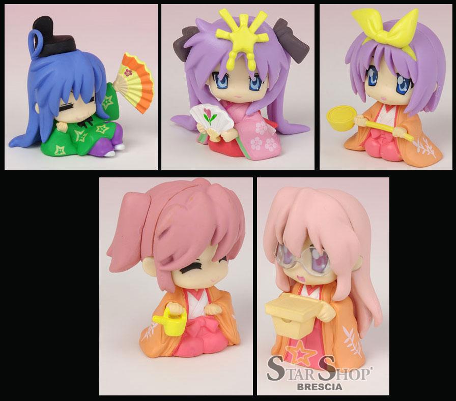 LUCKY STAR - Bina Buppan Complete Set of 10 - Trading Figures