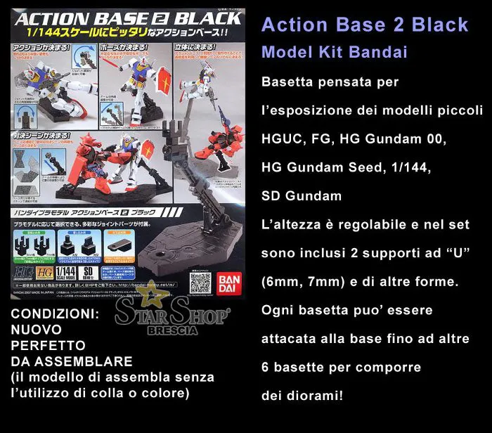 GUNDAM ACTION BASE - 2 Black - Model Kit