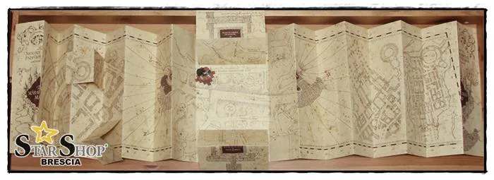 HARRY POTTER - Mappa del Malandrino - Marauder's Map