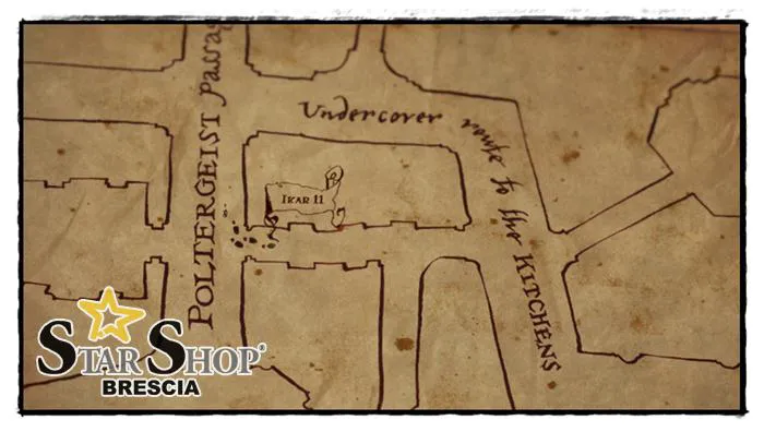 HARRY POTTER - Mappa del Malandrino - Marauder's Map