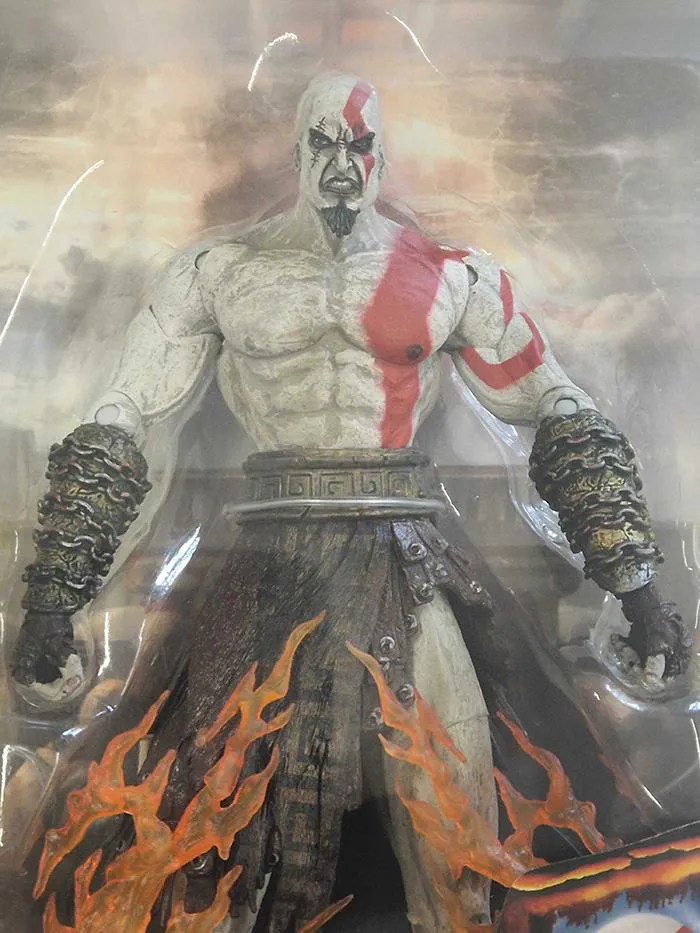 GOD OF WAR - Kratos Flamig Blade of Athena Action Figure