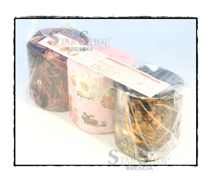 MONSTER HUNTER - Paper Roll set A Set of 3 Toilet Paper Carta Igenica