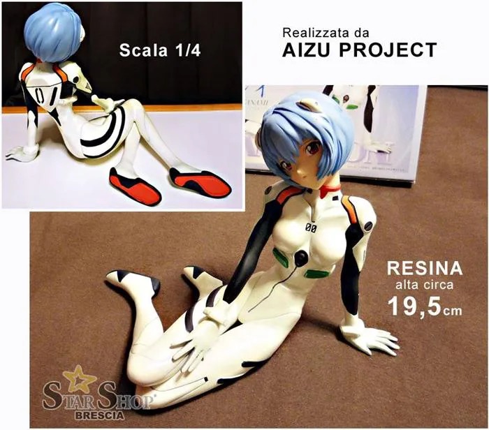 EVANGELION - Rei Ayanami Plug Suit 1/4 Resin Statue
