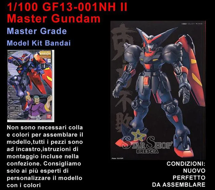 GUNDAM - 1/100 Master Master Grade Model Kit MG