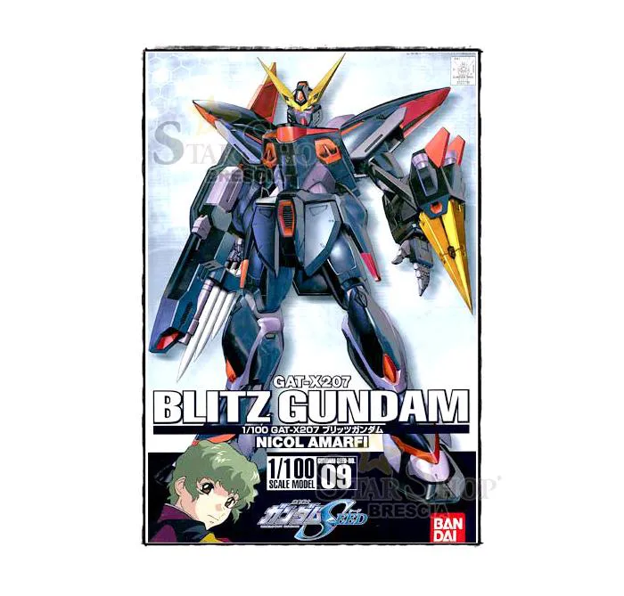 GUNDAM - 1/100 Blitz Gundam High Grade Model Kit HG