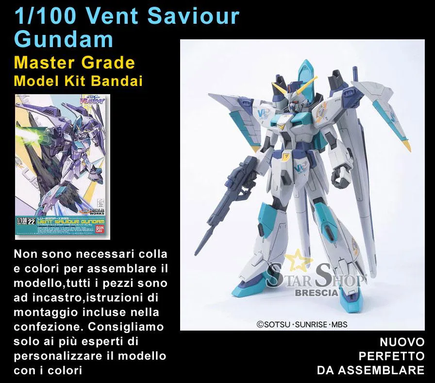 GUNDAM - 1/100 Van Saviour Gundam Model Kit