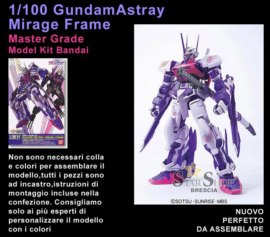 GUNDAM - 1/100 Astray Mirage Frame Model Kit