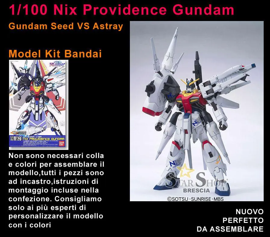 GUNDAM - 1/100 Nix Providence High Grade Model Kit HG