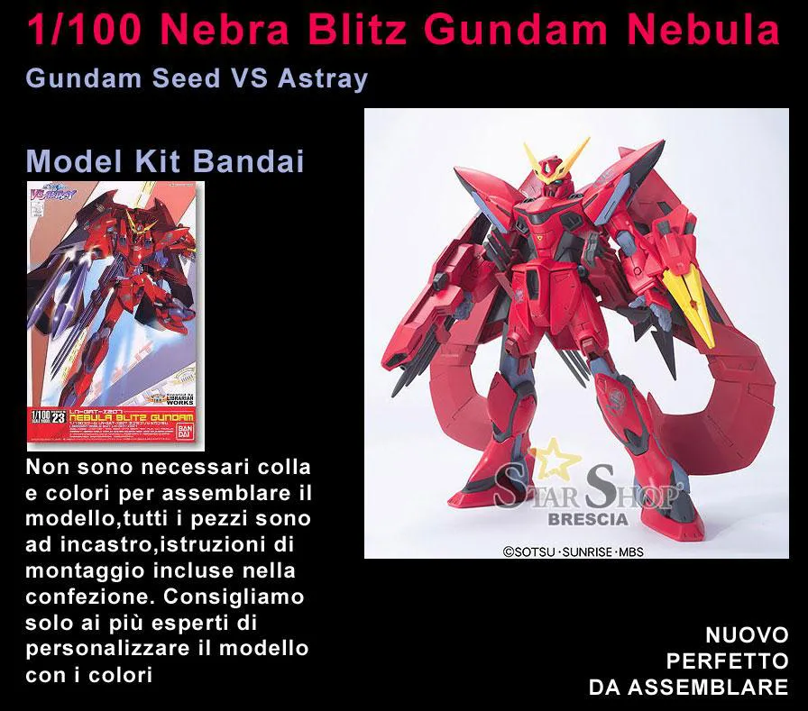 GUNDAM - 1/100 Nebra Blitz Gundam Model Kit