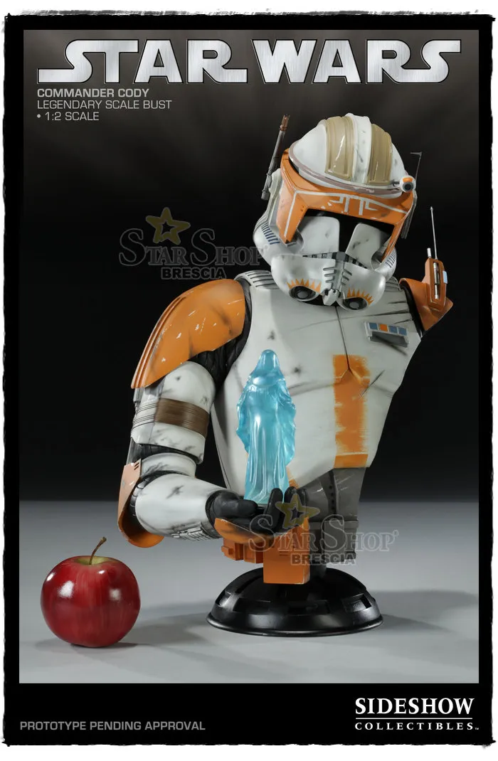 STAR WARS - Commander Cody Legendary Scale Bust - Displayed