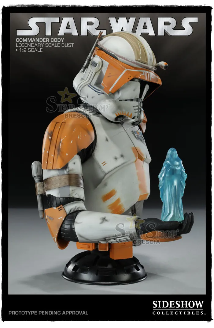 STAR WARS - Commander Cody Legendary Scale Bust - Displayed