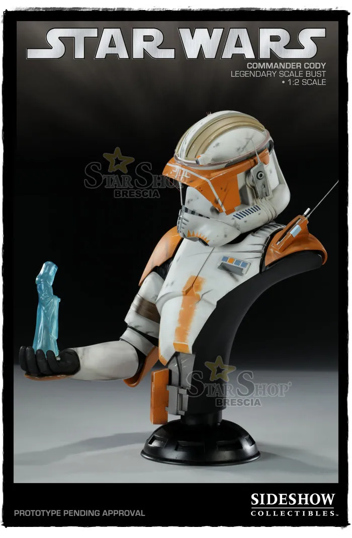 STAR WARS - Commander Cody Legendary Scale Bust - Displayed