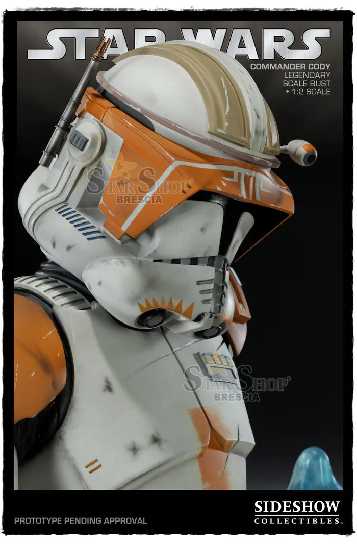 STAR WARS - Commander Cody Legendary Scale Bust - Displayed
