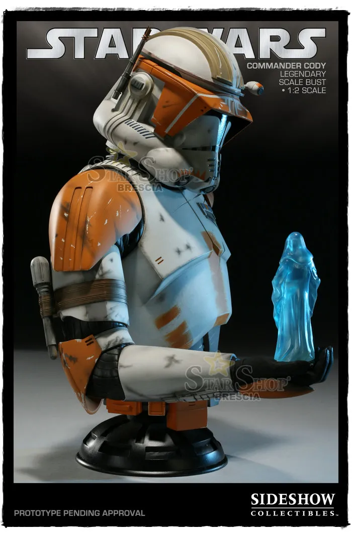 STAR WARS - Commander Cody Legendary Scale Bust - Displayed