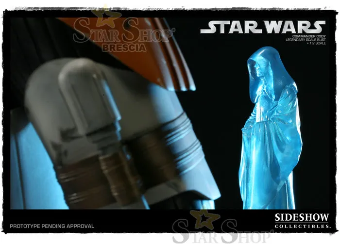 STAR WARS - Commander Cody Legendary Scale Bust - Displayed