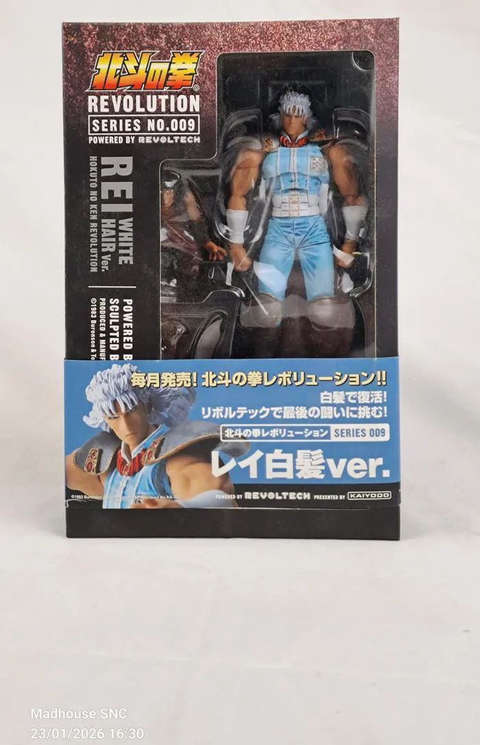 HOKUTO NO KEN - Fist of the North Star - Revoltech Revolution 009 - Rei White Hair Ver. Action Figure