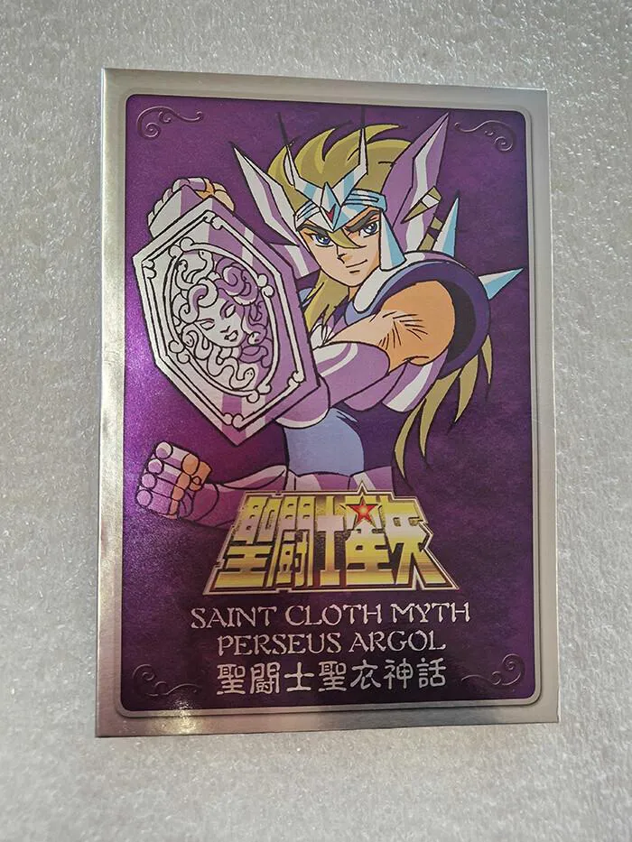 SAINT SEIYA - Myth Cloth Metal Plate Perseus Argol / Perseo Medusa
