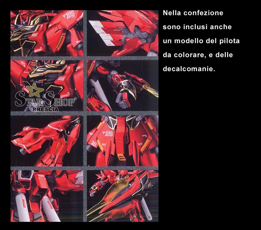 GUNDAM - 1/100 Sinanju Ver. Ka Metallic Coating Master Grade Model Kit MG