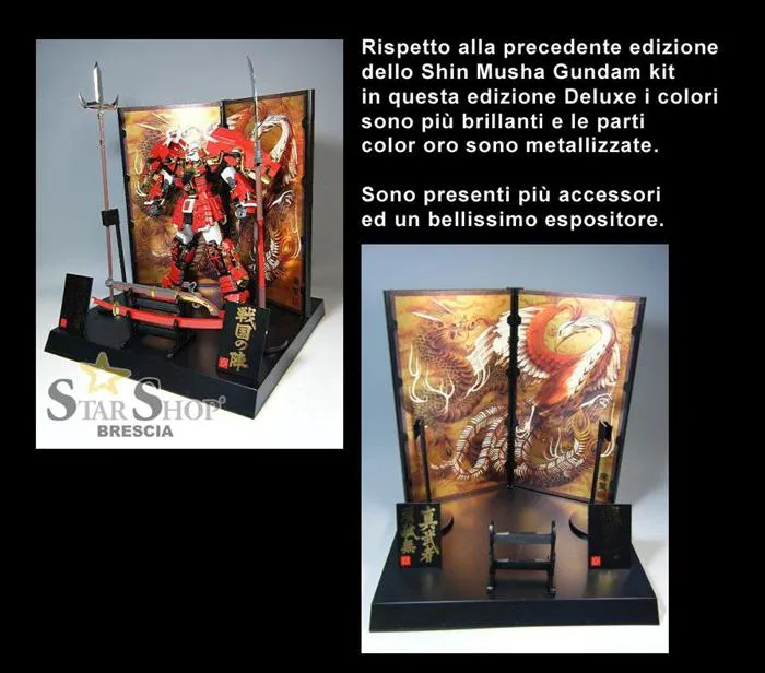 GUNDAM - 1/100 Shin Musha Sengoku no Jin Master Grade Model Kit MG