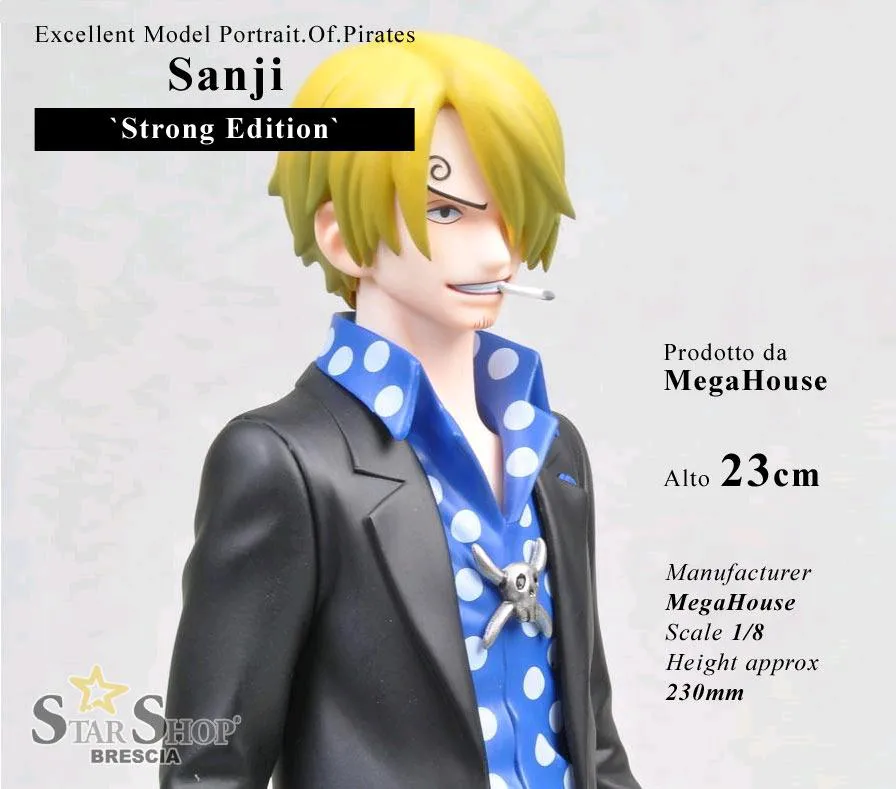 ONE PIECE - Sanji Strong World 1/8 Pvc Figure P.O.P.