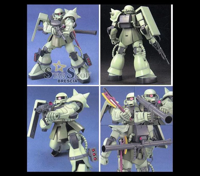 GUNDAM - 1/144 MS-06 Zaku II Production Model Kit HGUC # 040