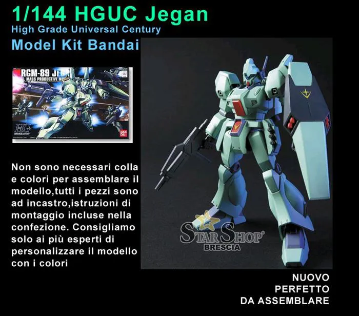 GUNDAM - 1/144 RGM-89 Jegan Model Kit HGUC # 097