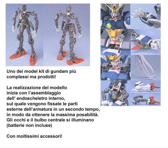 GUNDAM - 1/60 Wing Gundam Zero Custom Perfect Grade Model Kit PG