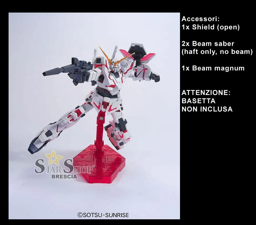 GUNDAM - 1/144 RX-0 Unicorn Destroy Mode Model Kit HGUC # 100