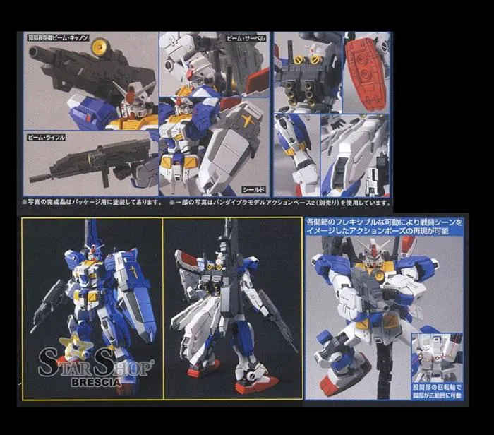 GUNDAM - 1/144 RX-78-3 Full Armor 7th Model Kit HGUC # 098