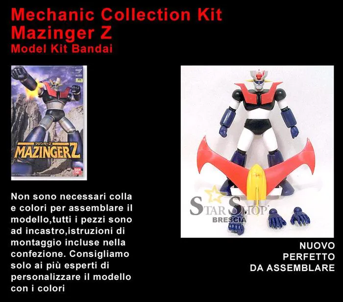 MAZINGER - Mechanic Collection Mazinger Z Model Kit Mazinga Z
