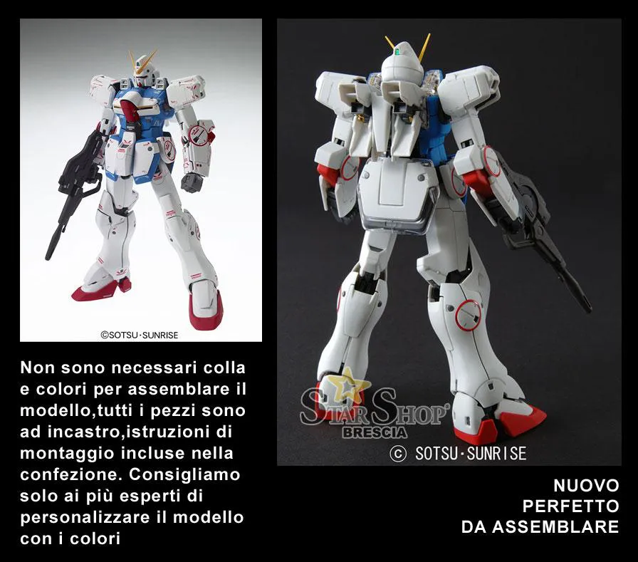 GUNDAM - 1/100 Victory Gundam Ver.Ka Master Grade Model Kit w/Clear Parts MG