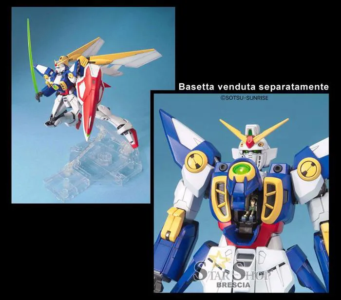 GUNDAM - 1/100 Wing Gundam Master Grade Model Kit MG