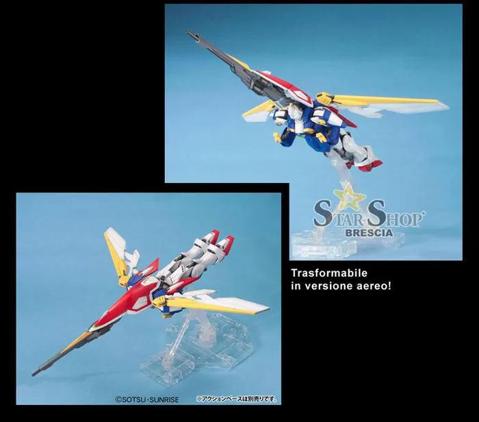 GUNDAM - 1/100 Wing Gundam Master Grade Model Kit MG