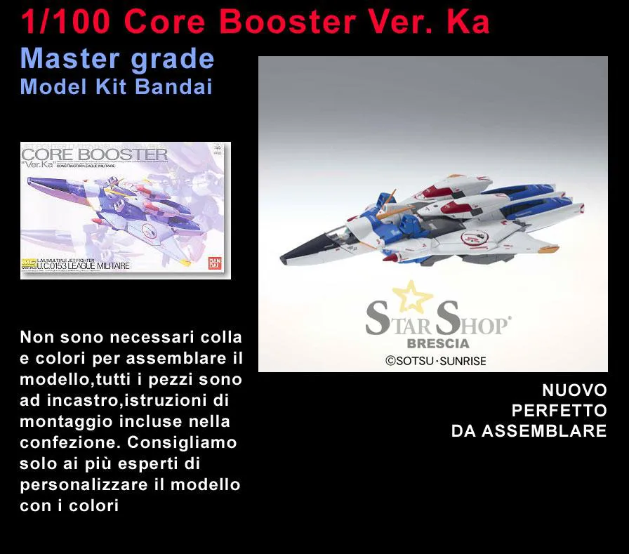 GUNDAM - 1/100 V Core Buster Master Grade Model Kit MG