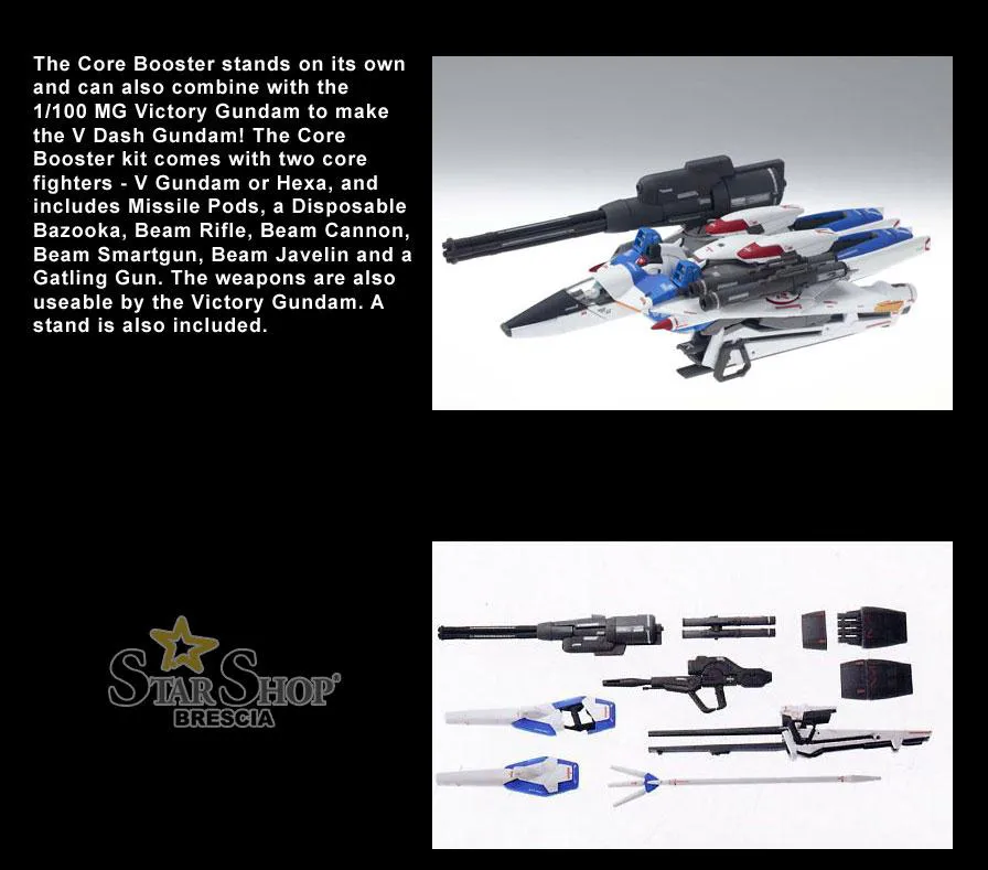 GUNDAM - 1/100 V Core Buster Master Grade Model Kit MG